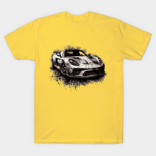 Porsche Carrera GT T-Shirt by Vehicles-Art